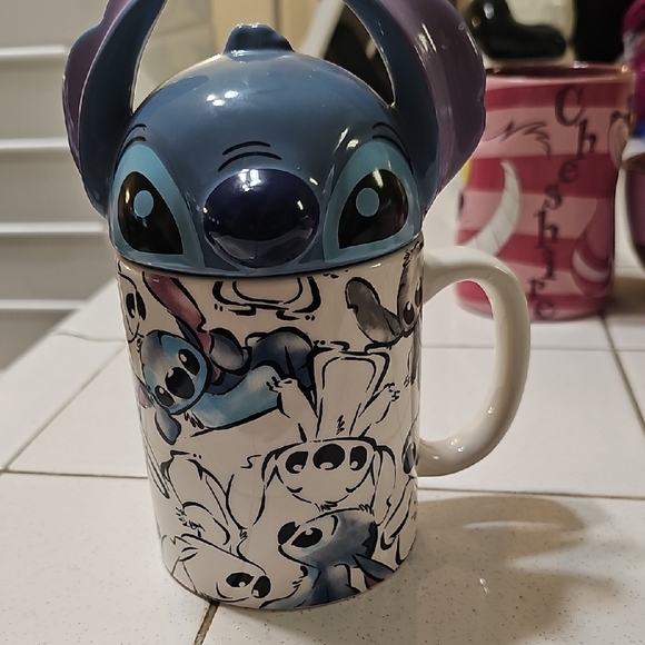 Disney Other - Disney Stitch Mug with Lid